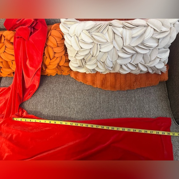 ❣️🆕Lane Bryant Mid Rise Red Velvet Flare Pants❣️ - Picture 11 of 11